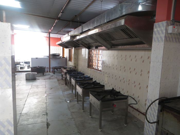 Bangalore corporate caterer healthy cooking area